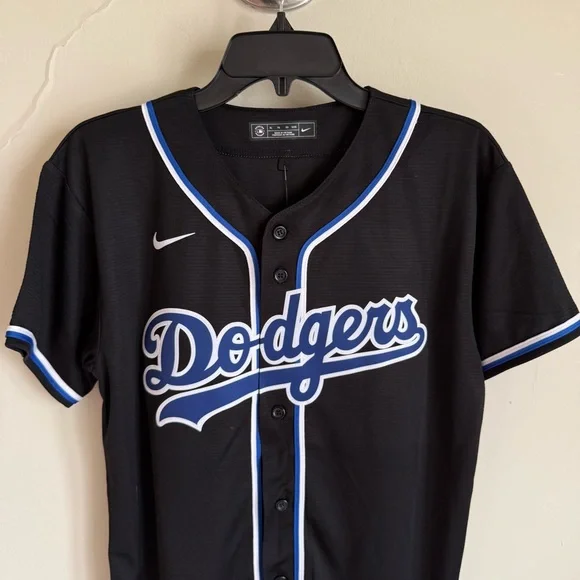 🆕 Nike Los Angeles Dodgers Youth Official Jersey - Picture 2 of 5